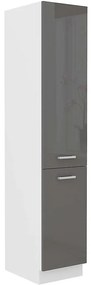 Skrinka do kuchyne SONIA šedý lesk 40DK-202 2F
