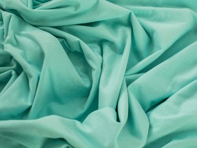 Jersey plachta s elastanom Deluxe 220 × 200 cm – mentolová