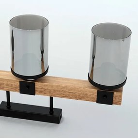 Brilagi - Prisadený luster VISTA 3xE27/60W/230V dub