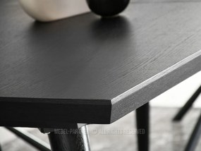 Jedálenský stôl Reitero (čierna). Akcia -14%. Vlastná spoľahlivá doprava až k Vám domov. 1137158