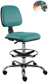 ALBA Zdravotnícka lekárska stolička EKO čalúnenie KOŽA