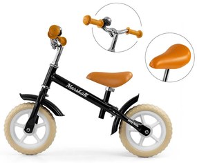 Detské odrážadlo bicykel Milly Mally Marshall Black