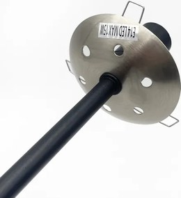 Brilagi - Prisadený luster MALIVA 4xE14/15W/230V matný chróm/dymová