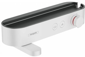 Hansgrohe ShowerTablet Select – Termostatická vaňová batéria 400 na stenu, biela matná 24340700