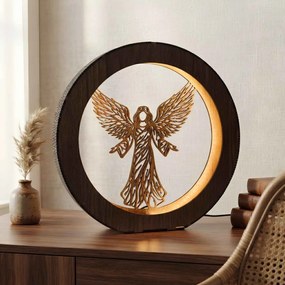 LED lampa Anjel svetla – Moderná dekorácia s podsvietením | RAFAELL: HDF - Dub Sonoma 20 cm 4776-115024 LED0595