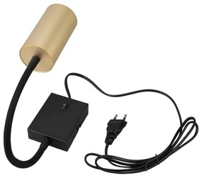 Brilagi - Flexibilná nástenná lampa SELE 1xGU10/30W/230V čierna/zlatá