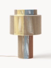 Stolová lampa z ľanových vlákien Lace
