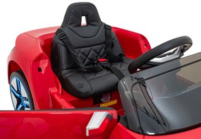 BMW i4 auto na batérie pre deti červené + diaľkové ovládanie