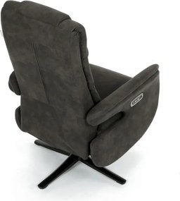 Polohovacie kreslo sivé, elektrické TV-C5590 SIL3