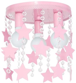 Detské stropné svietidlo ELZA stars 3xE27/60W/230V