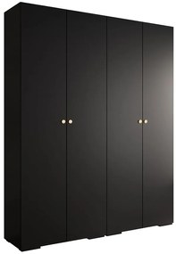 Skriňa Ivo 2 200 čierna