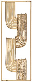 Nástenná dekorácia zlatá THULIUM Beliani