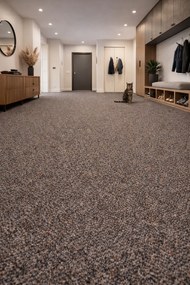 Beaulieu International Group, Koberec metráž New Orleans 760 s podkladom Resine, na mieru, šíře 4m, hnedá, resine, chodba / predsieň