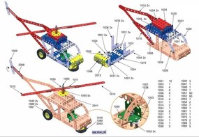 Merkur - Veľký set 3 - 307 ks