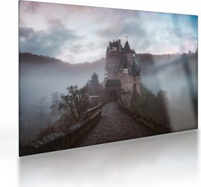 Sklenený obraz - Eltz Castle, Nemecko (70x50 cm)