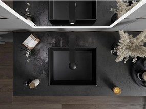 Mexen Goya, umývadlo na dosku 40 x 32 cm, čierna matná, 22184085