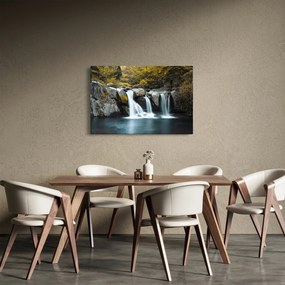 Obraz - Vodopády, Lushan, Čína (90x60 cm)