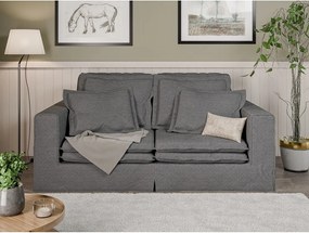 Sivá pohovka 196 cm Nora – Ropez