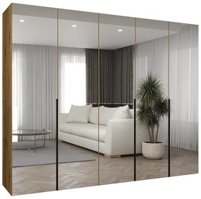 Skriňa Alicante III 250 artisan čierna