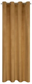 ZATEMŇOVACÍ ZÁVES NA KRÚŽKOCH ROSA 140X250 CM MEDOVÁ
