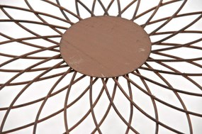 Kovový stôl GS3438892 - Hnedá antik