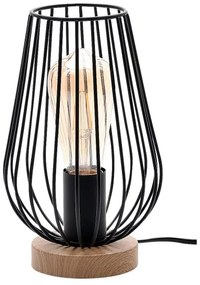 Rabalux 6915 - Stolná lampa GREMIO 1xE27/40W/230V čierna