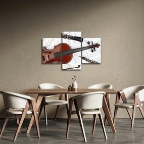 Obraz - Hudobné nástroje (90x60 cm)