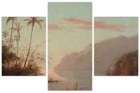 Obraz - Camille Pissarro, A creek in st. Thomas (Virgin Islands), reprodukcia (90x60 cm)