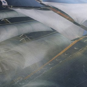 Obraz - Loď duchov (s hodinami) (90x30 cm)