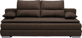 XXXLutz ROZKLADACIA POHOVKA, textil, hnedá, strieborná Livetastic - Sedačky - 001574001210