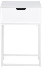 Nočný stolík CARLY biela