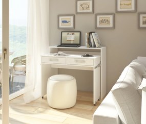 PC stolík Zoe (biela). Vlastná spoľahlivá doprava až k Vám domov. 780214