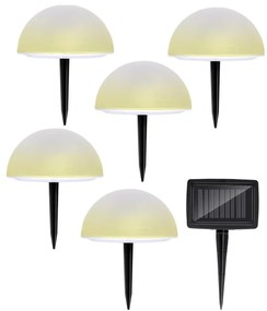 Grundig - SADA 5x LED RGBW Solárne svietidlo LED/3,2V IP44