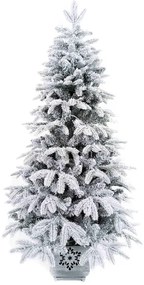 Umelý vianočný stromček 3D Smrek Aljašský v kvetináči 150cm
