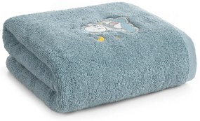 DETSKÝ BAVLNENÝ UTERÁK BABY75 SADA 3 KS 70X140 CM SVETLOMODRÁ