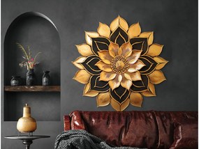 drevko |  Kvetinová mandala Zlatý dotyk  45 x 445 cm