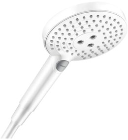 Hansgrohe Raindance Select S - Ručná sprcha 120 3jet EcoSmart, matná biela 26531700