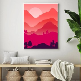 Plagát - Horská krajina (A4)
