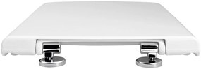 Isvea Isvea, SOLUZIONE WC sedátko, Soft Close, biela (Purity), 40S30700I