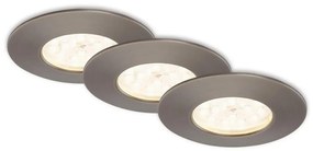 Briloner 7231-031-SADA 3x LED Stmievateľné kúpeľňové svietidlo LED/5,5W/230V IP44