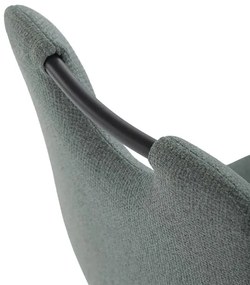 Autronic BONTEC Jedálenský set so 4 stoličkami, 130x70x76cm mramor, ASE-1001 GREY2 Farba: Zelená