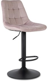 Barová stolička Arcos2 velvet ružová | jaks