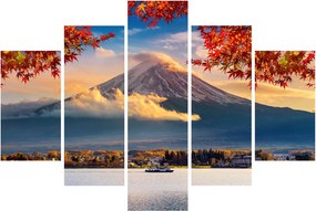 Obraz - Japonsko, Hora Fudži (150x105 cm)