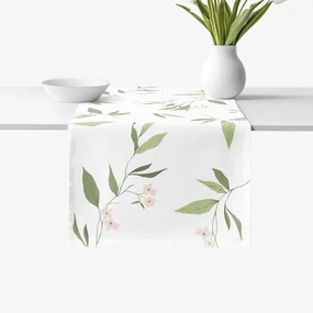 Goldea behúň na stôl 100% bavlnené plátno - vôňa jazmínu 50x120 cm