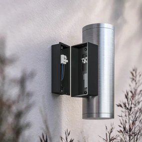 Philips 17463/47/P7 - LED RGBW Vonkajšie svietidlo Hue APPEAR 2xLED/8W/230V IP44