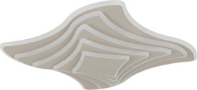 XXXLutz STROPNÉ LED SVIETIDLO, 45/45/7 cm Novel - Interiérové svietidlá - 008181019301