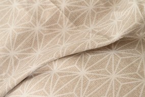 Obojstranné obliečky DUO SENSE SANDORA krémové + obliečka na vankúšik 40x50 cm ZDARMA Rozmer obliečky: 70 x 90 cm | 140 x 200 cm