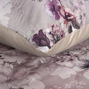 MAKOSATÉNOVÉ OBLIEČKY REINA51 160X200 CM, 2 KS 70X80 CM KVETY