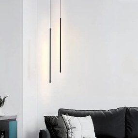 Toolight Toolight, LED stropné svietidlo 100cm 13W 4000K APP1413-C, čierna matná, OSW-00964