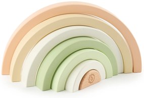 Bieco - Skladacia drevená dúha - králiček Fine